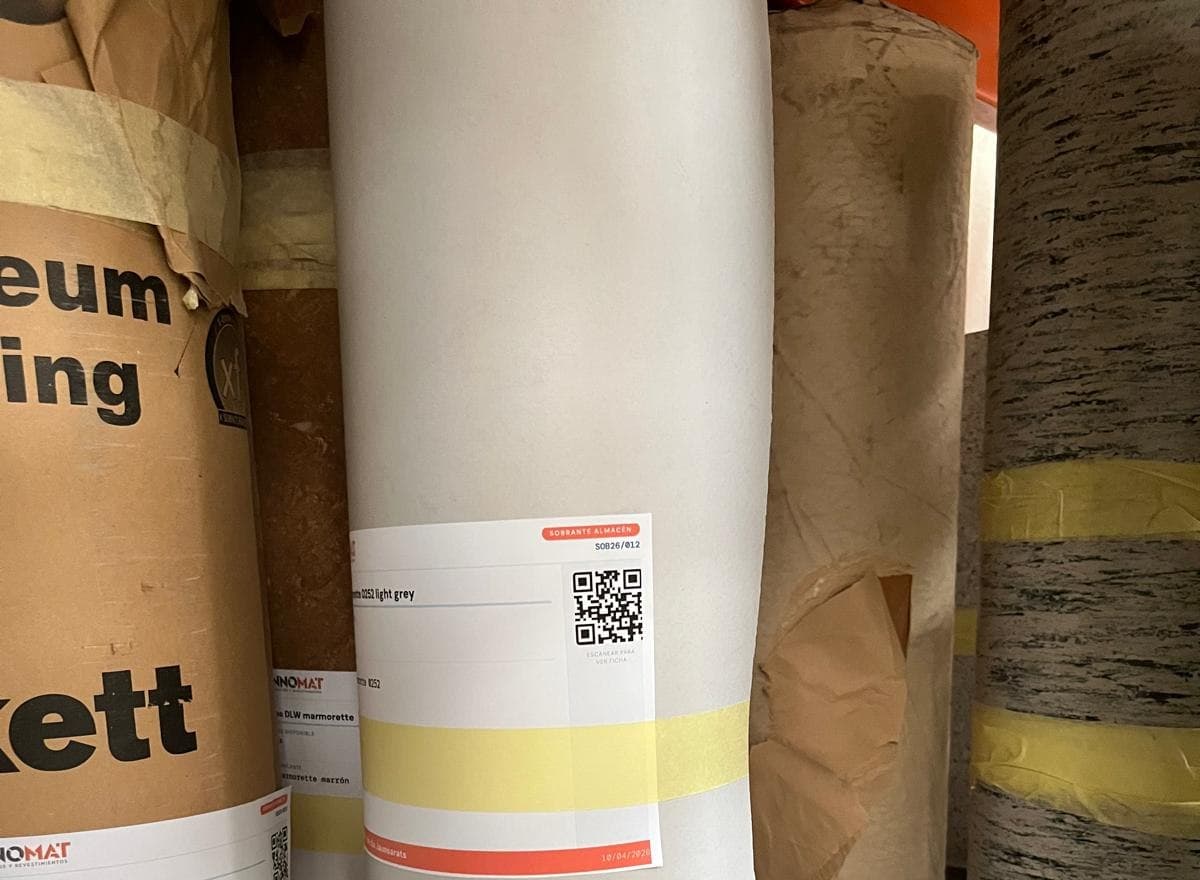 Linóleo Gerflor Marmorette Light Grey 0252